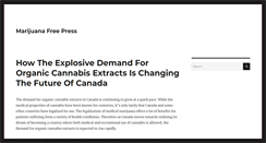 Desktop Screenshot of marijuanafreepress.com