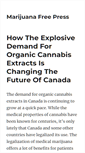 Mobile Screenshot of marijuanafreepress.com